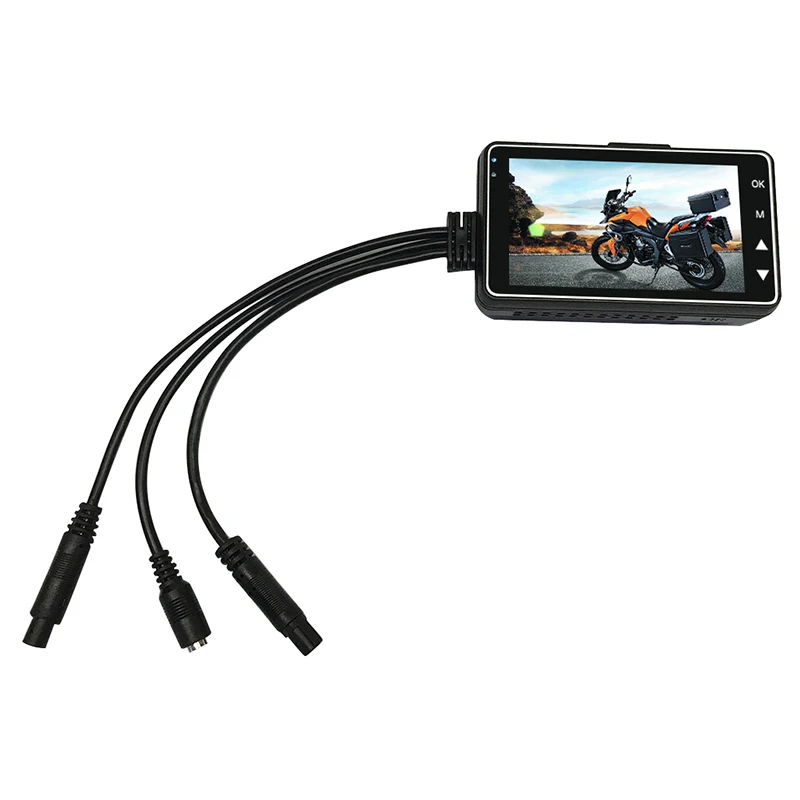 Kameras DVR Mehānisko Dash Cam ar Īpašām Divējādu Priekšā, Aizmugurē Ieraksti Motociklu Elektronika KY-MT18