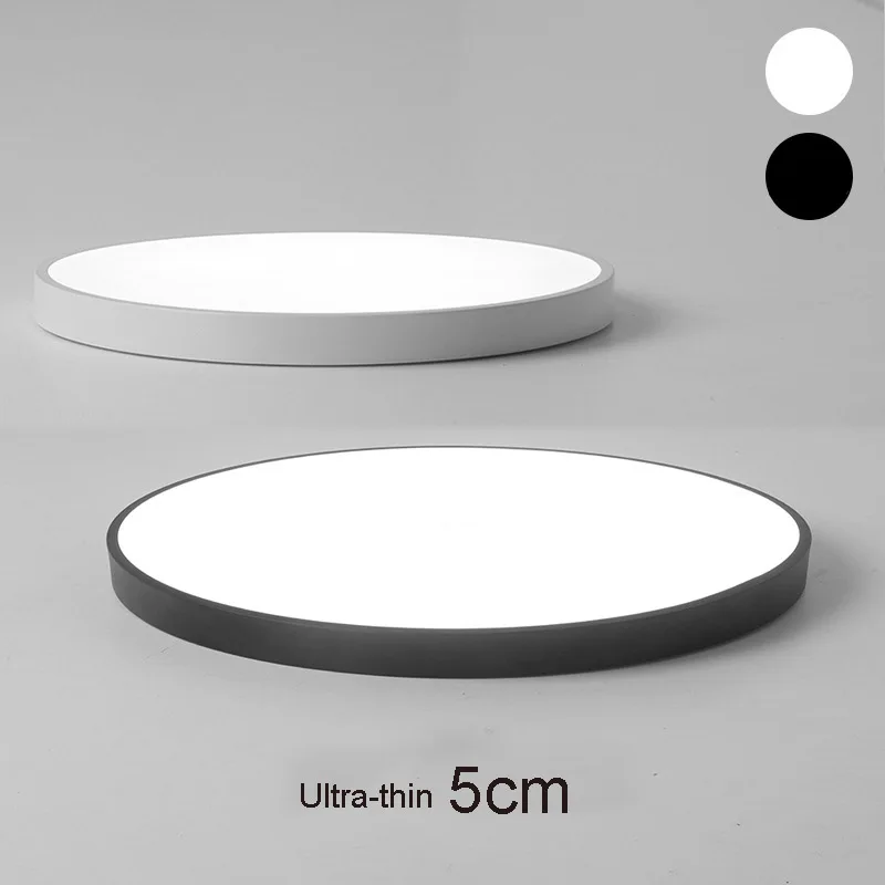 Karstā Pārdošanas Ultra-plānas 5cm LED Griestu Gaismas Apļveida Griestu Lampas Tālvadības Armatūra Balkons/ Dzīvojamā Istaba/ Virtuve