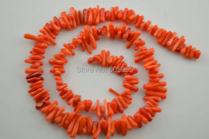 Oranžā krāsa Koraļļu Koka zaru Zaudēt Krelles fit Modes rotaslietu izgatavošana