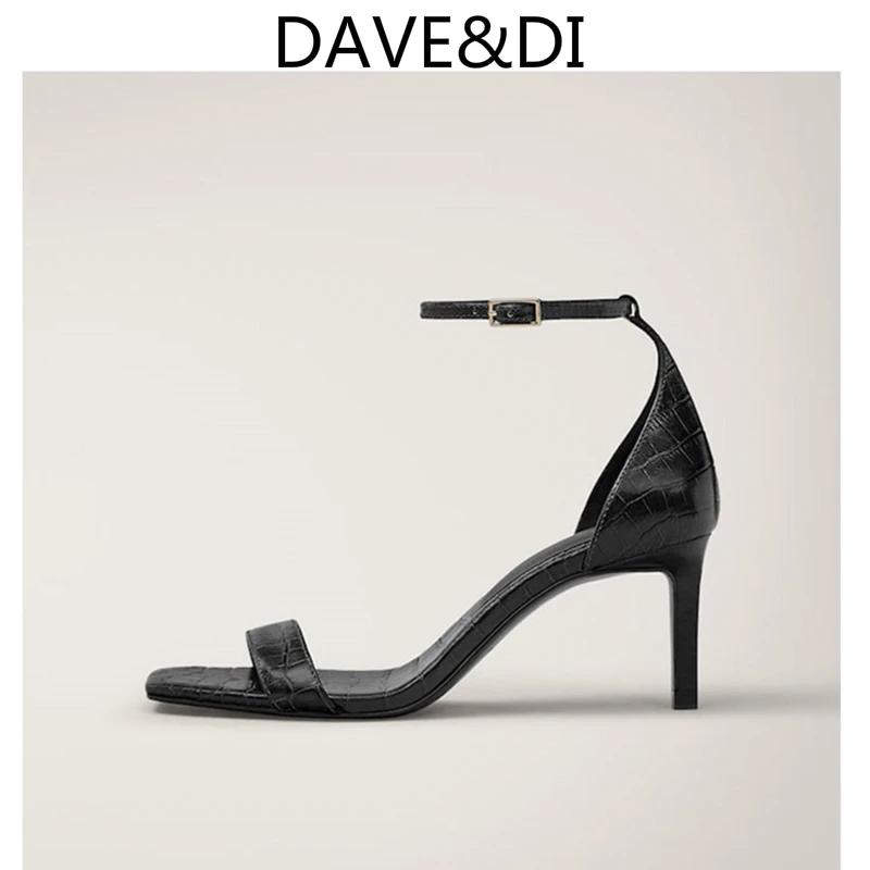 DAVE&DI kurpes sievietei sieviešu kurpes sieviešu sandales ins modes blogeris anglijas biroja dāma Īstas ādas augstpapēžu sandales sievietēm