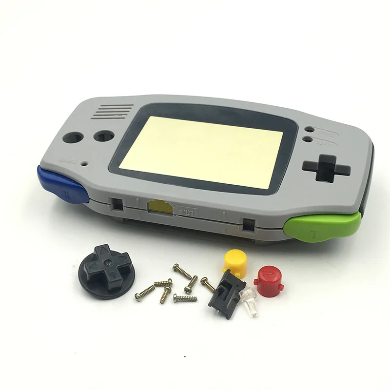 Rezerves Pelēks Super Famicom Variants Korpusa Apvalks Gadījumā Segtu Nintendo Gameboy Advance GBA