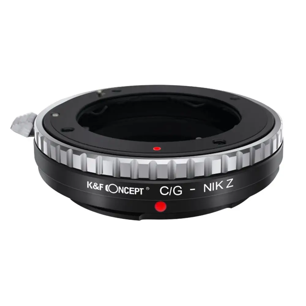 Jaunu K&F Jēdziens adapter Contax G mount objektīvs Nikon Z mount Z6 Z7 Z50 kamera bezmaksas piegāde