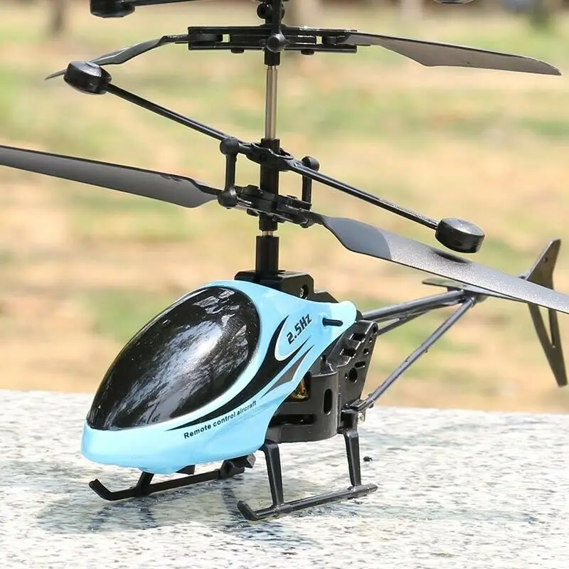 Bērniem Plaknes Remote TĀLVADĪBAS Dūkoņa, kas Peld Kontrolēt Helikopteru Indukcijas 2CH QF810 Rotaļlietas