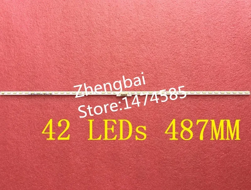 42 Led 487MM LED Apgaismojums sloksnes, kas paredzētas SONY KDL-40R550C KDL-40W705C KDL-40R453C KDL-40R510C LM41-00111A 4-564-297 NS5S400VND02