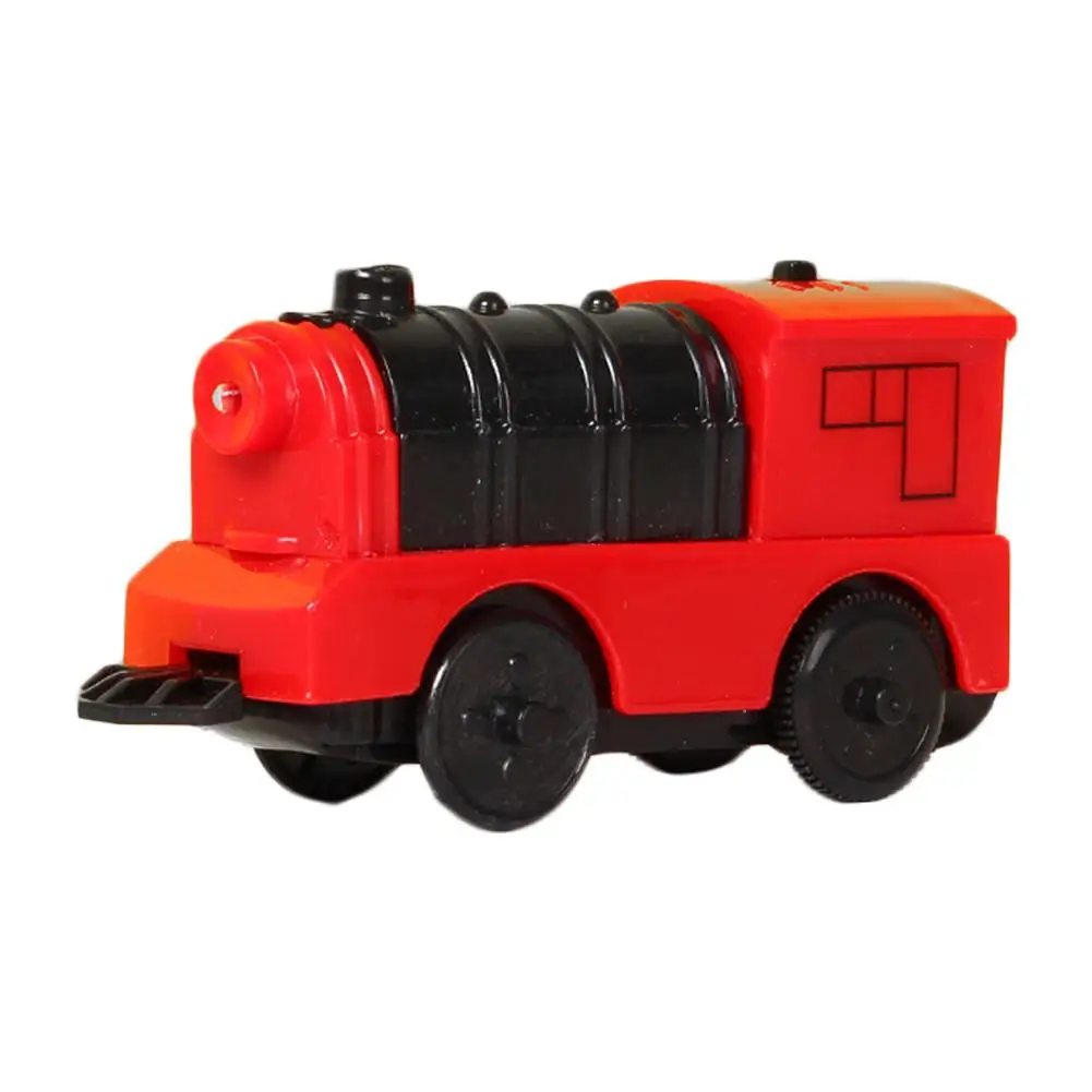 Vilcienu Rotaļlietas Bateriju Darbināms Motors Vilcienu Bērniem, Koka Dzelzceļa elektrovilcienu Savietojams BRIO Koka Ierakstu