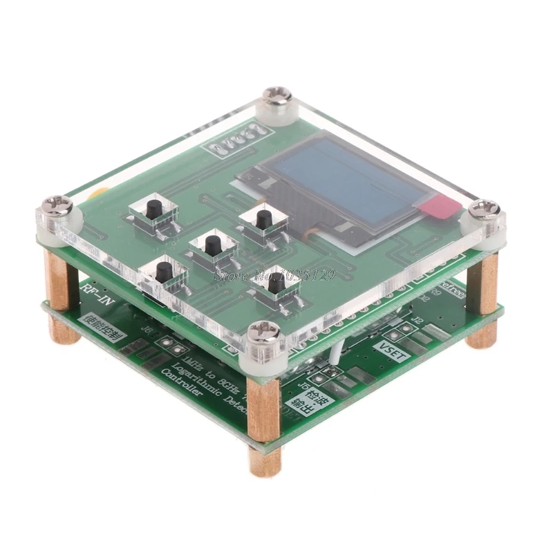 8GHz 1-8000Mhz OLED RF Jaudas Mērītāju -55 -5 dBm + Sofware RF Vājināšanās Vērtības Bezmaksas June18 Whosale&DropShip