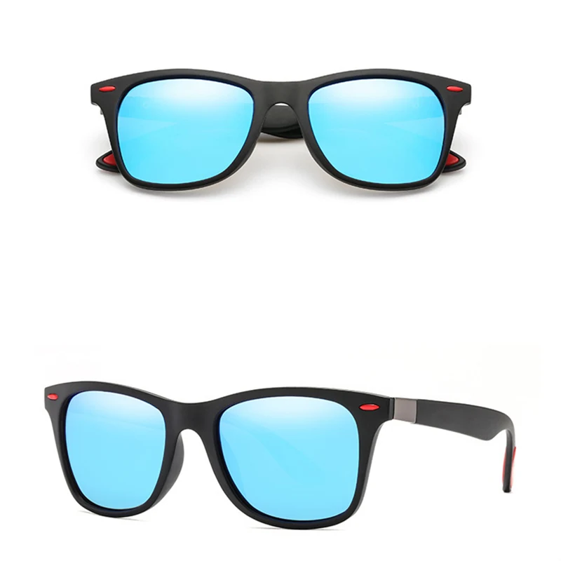2019new laukumā polarizētās vīriešu saulesbriļļu modes UV400 dāmas saulesbrilles classic zīmola dizaina brilles sporta braukšanas saulesbrilles