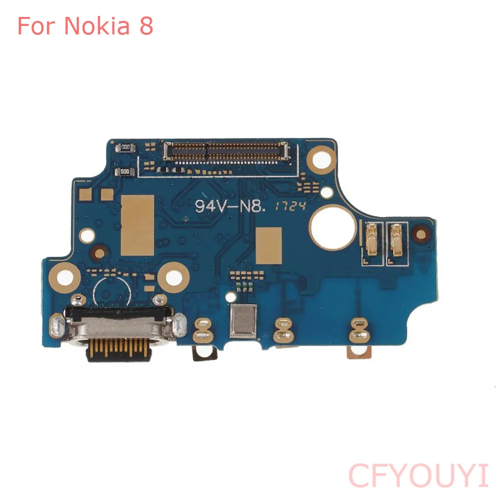 Nokia 8 USB Uzlādes Ostas Doka Savienotājs Valdes Flex Kabelis Daļa