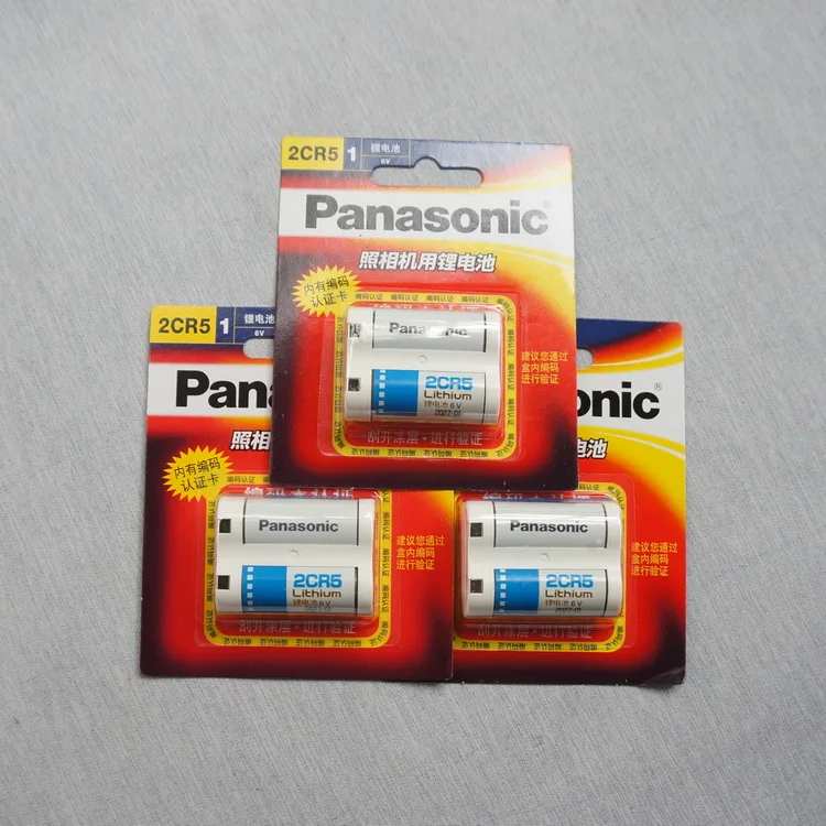 8pack/daudz Jaunu Oriģinālo Akumulatoru Panasonic 2CR5 6V 1500mah Litija Baterija, Kamera neuzlādējamas Baterijas 2 CR5