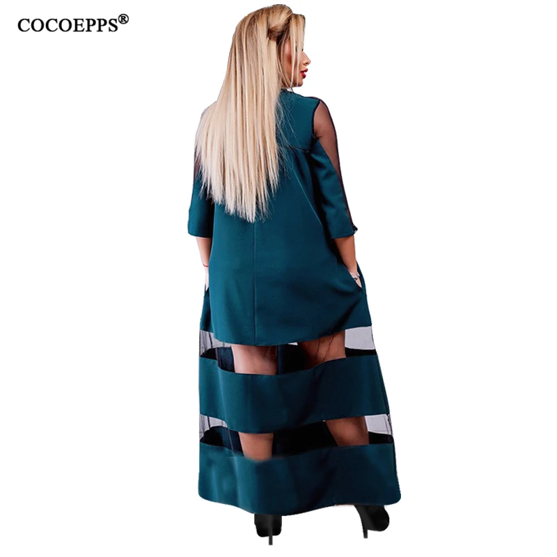 COCOEPPS Modes Acs Ikdienišķa Sieviešu Kleita Viedokļa Sexy Plus Lieluma Kleitas 2019 Jaunas Liela Izmēra Lady Maxi Kleita 5XL 6xL