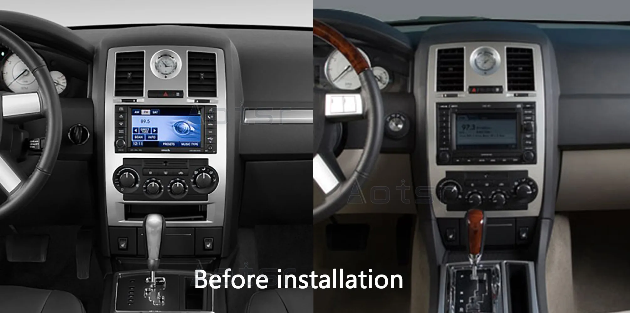 Android 9.0 64G PX6 Auto DVD Atskaņotājs, GPS Navigācijas Chrysler 300C 1 2004. - 2011. gads Auto Auto Radio Stereo Multimedia Player HeadUnit