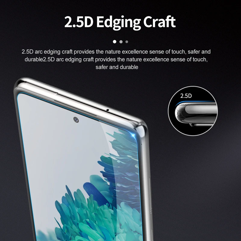 Samsung Galaxy S20 FE Rūdīts Stikls NILLKIN 0.2 mm, H 2.5 D H + Pro Pilns Pārklājums Stikla Galaxy S20 FE стекло