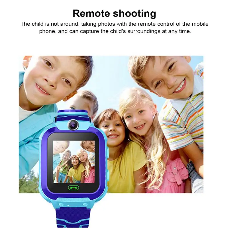 Q12 Kids Smart Watch SOS Antil-zaudēja Smartwatch Baby Karti Pulksteņa Zvanu Atrašanās vietas Noteicējs Smart Tālrunis Skatīties Nav Ūdensizturīgs