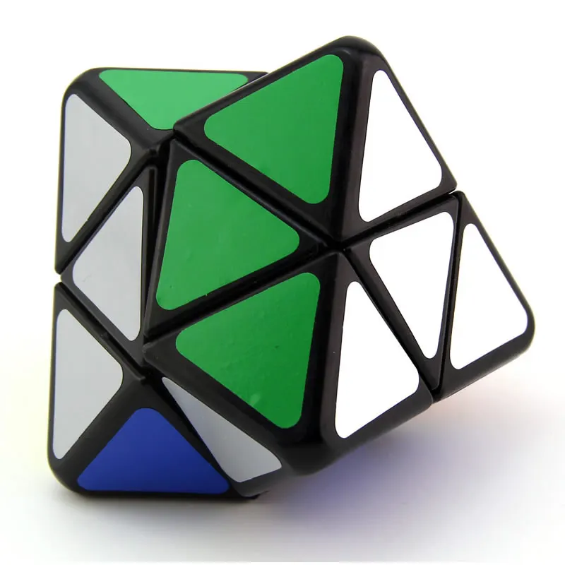 Oriģināls Augstas Kvalitātes LanLan 4 Ass Octahedron Magic Cube Ātrums Puzzle Ziemassvētku Dāvanu Idejas Bērniem Rotaļlietas Bērniem