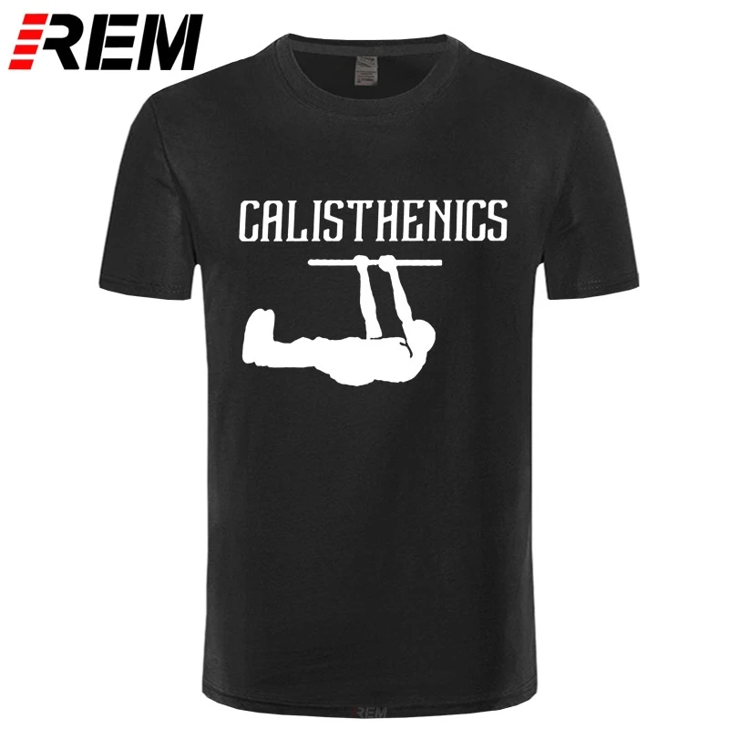 Calisthenics T Krekls Calisthenics Labākais Sporta T-Krekls Mens Liels Tee Krekls Drukas Īsām Piedurknēm 100 Kokvilnas Modes Smieklīgi Tshirt