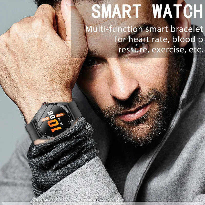 LIGE Sporta smart skatīties Vīrieši Pilna ekrāna pieskarieties darbību Android, ios iPhone sirdsdarbība ūdensizturīgs veselības smartwatch Sievietēm