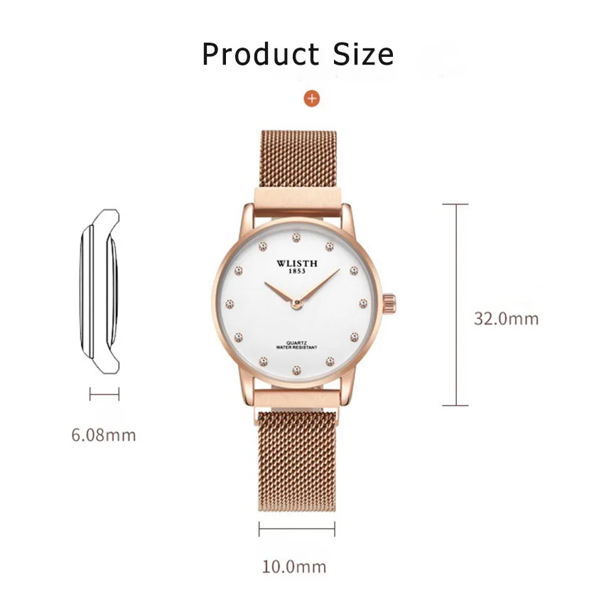 Cusoul Sieviešu Pulksteņi Modes Pulksteņu Casuals Kvarca Pulksteņi Magnētisko Watchbands Dial, Diamond Uzņēmējdarbības Rokas Pulkstenis