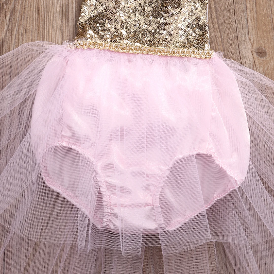 Vasara Zīdainis, Mazulis Meitenes Apģērbu Vizuļi Princese Romper Mežģīnes Puse Tutu Ziedu Jumpsuit +Galvas 2gab Sunsuit Apģērbi