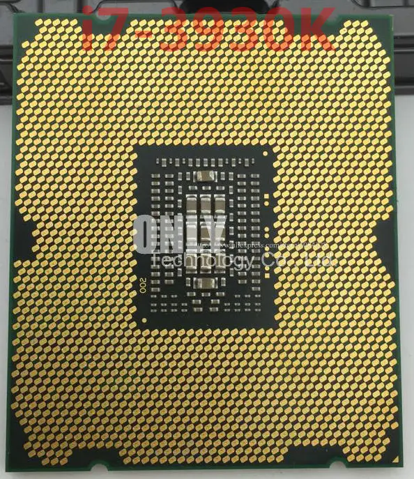 Oriģinālā Intel Core i7 procesoru i7 3930K procesoru i7-3930K Desktop CPU 6-kodolu 3.20 GHZ, 15MB 32 nm LGA2011