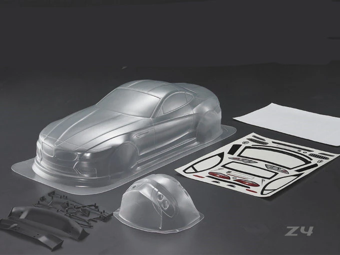 1set Z4 Hatsune sāpes Auto PC drift RC PC ķermeņa čaulas platums 190mm Caurspīdīga tīra nav krāsotas drift ķermeņa hsp hpi trax Tamiya