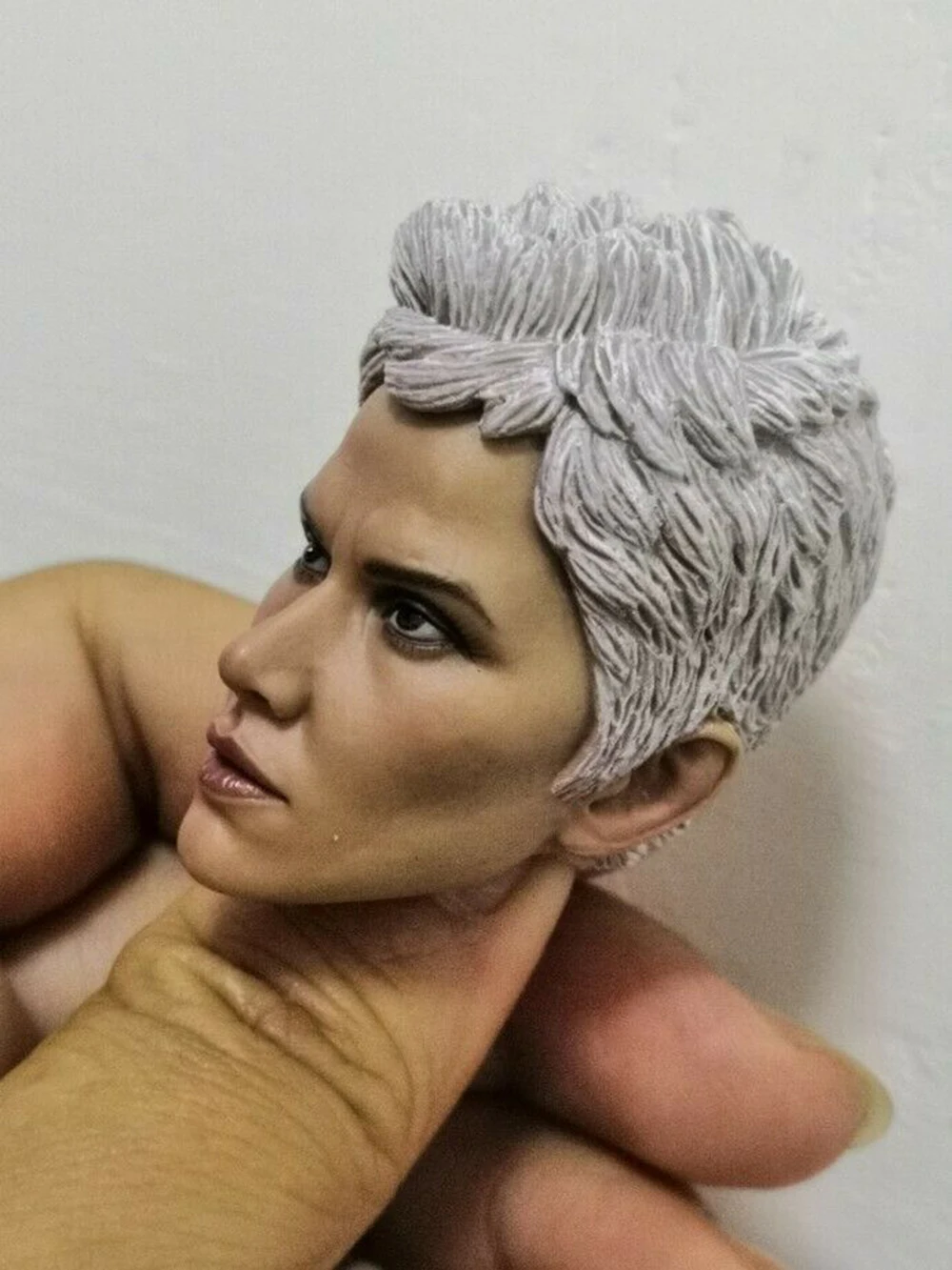 ASV Akciju 1/6 Sieviešu Ororo Munroe Vētra Vadītājs Sculpt Griešanai Modeli, 12 collas Sieviešu Rīcības Attēls faniem dāvanu