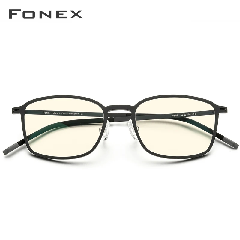 FONEX TR90 Zilā Gaisma Pretbloķēšanas Brilles Vīriešu Brilles Brilles Briļļu Anti Antiblue UV Staru Spēļu Datoru Brilles Sievietēm AB01