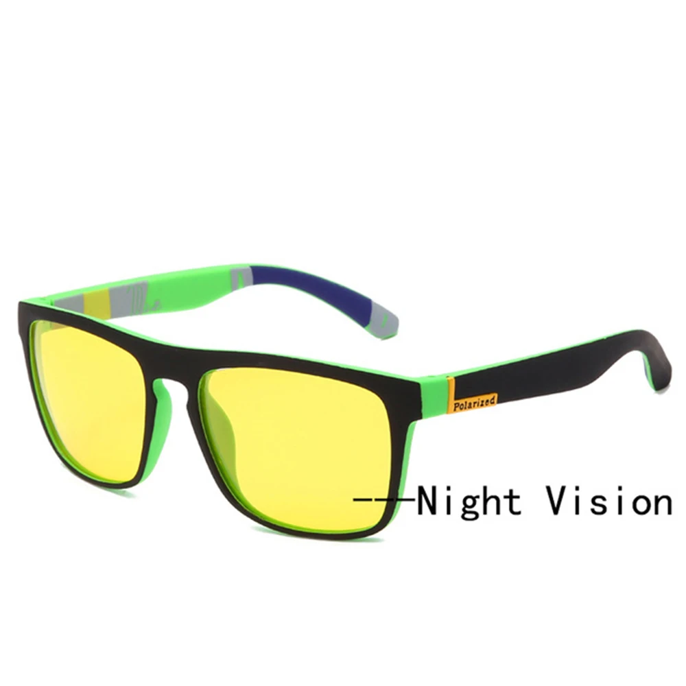 LongKeeper Nakts Redzamības Brilles Vīrieši Sievietes Polarizētās Saulesbrilles, Dzeltenās Lēcas, Anti-Glare Ieplests Braukšanas Saules Brilles UV400 Brilles