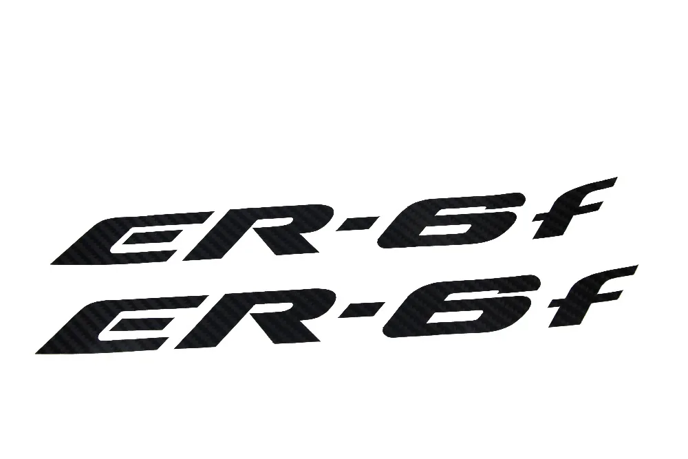KODASKIN Motociklu Uzlīmes Oglekļa Uzlīmēm, Emblēmu, Logo, par ER-6f ER6F er 6f
