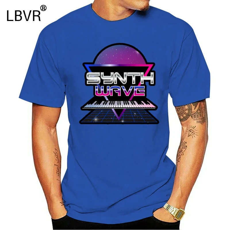 Vīrieši Funny T Krekls Sievietēm Atdzist t Retro Synth Jaunu Synthwave T-Krekls