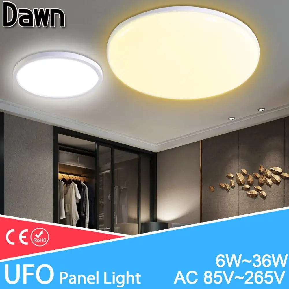 LED Griestu Gaismas 36W 24W 18W 13W 9W 6W AC 85-265V griestu lampa LED Paneļa Lampas Virsmas Modernu led Lampas dzīvojamā istabā gaismas