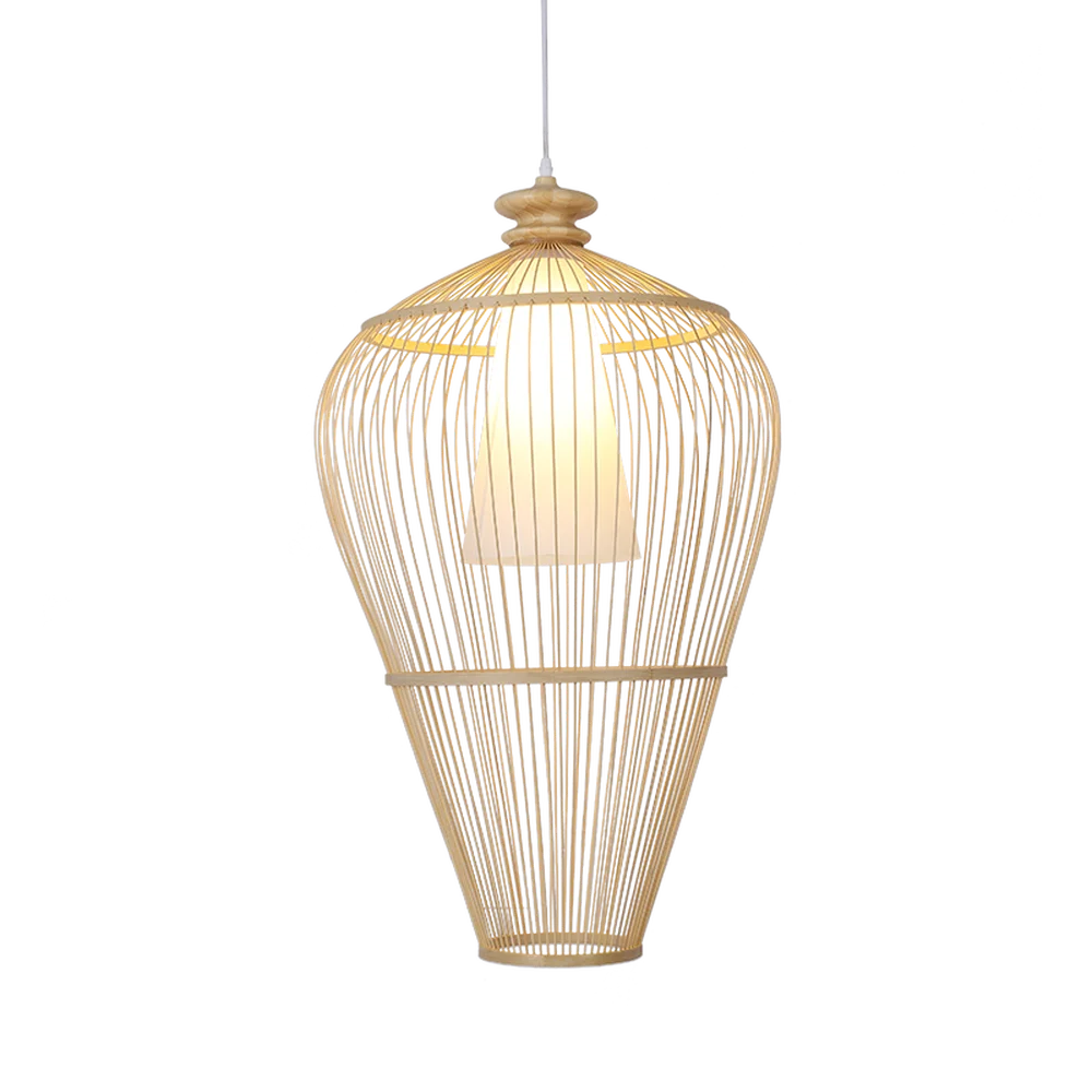 Mūsdienu vienkārša guļamistaba lampas Dienvidaustrumu Āzijas lampu radošā viesistaba, ēdamistaba lampas kāpnes, bambusa chandelie LU807165