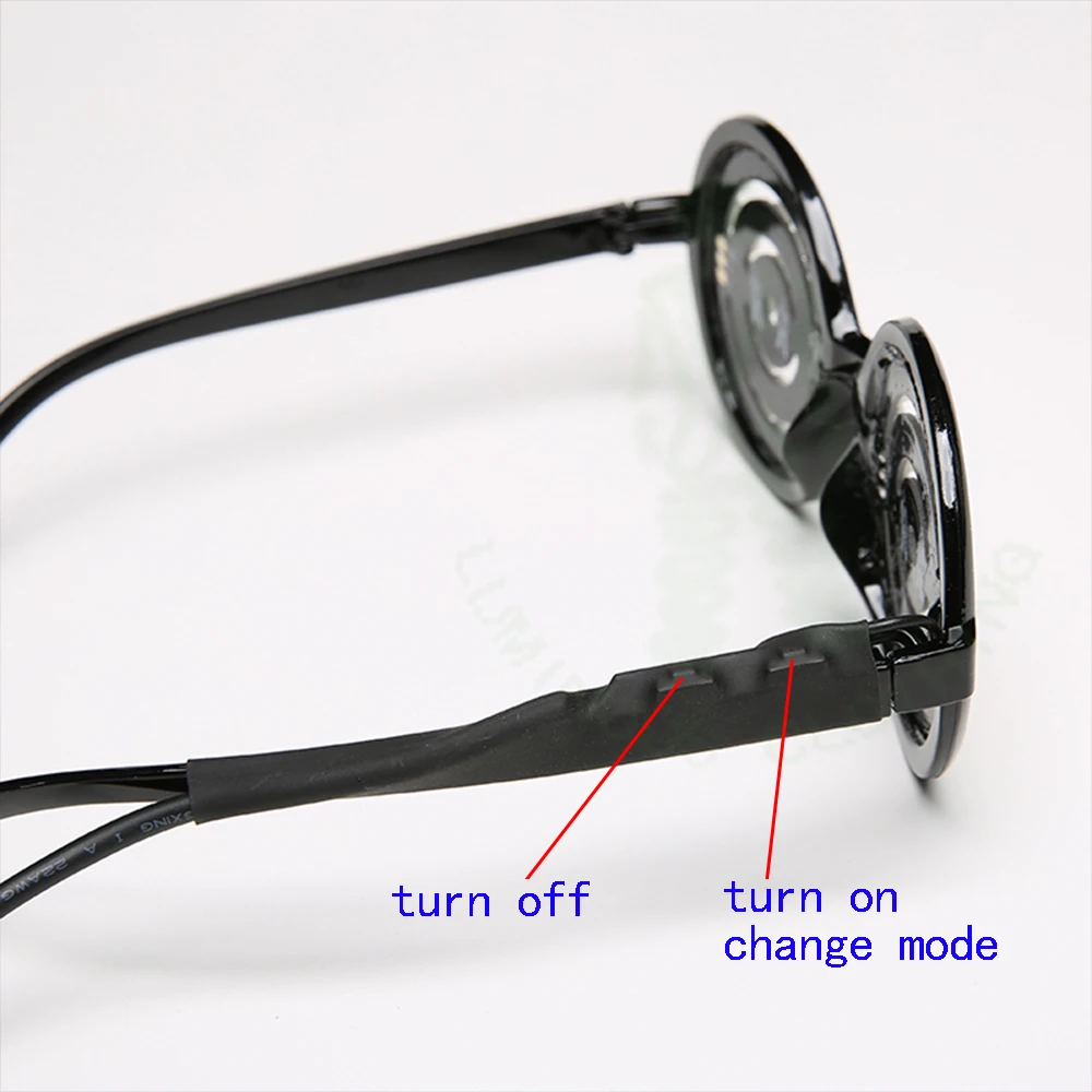 Bezmaksas Piegāde Multi Krāsu Strobe LED Glāzes Dejas Grupa Krājumi Apdare Uzlādējams Nemirgo Brilles Gaismas Brilles
