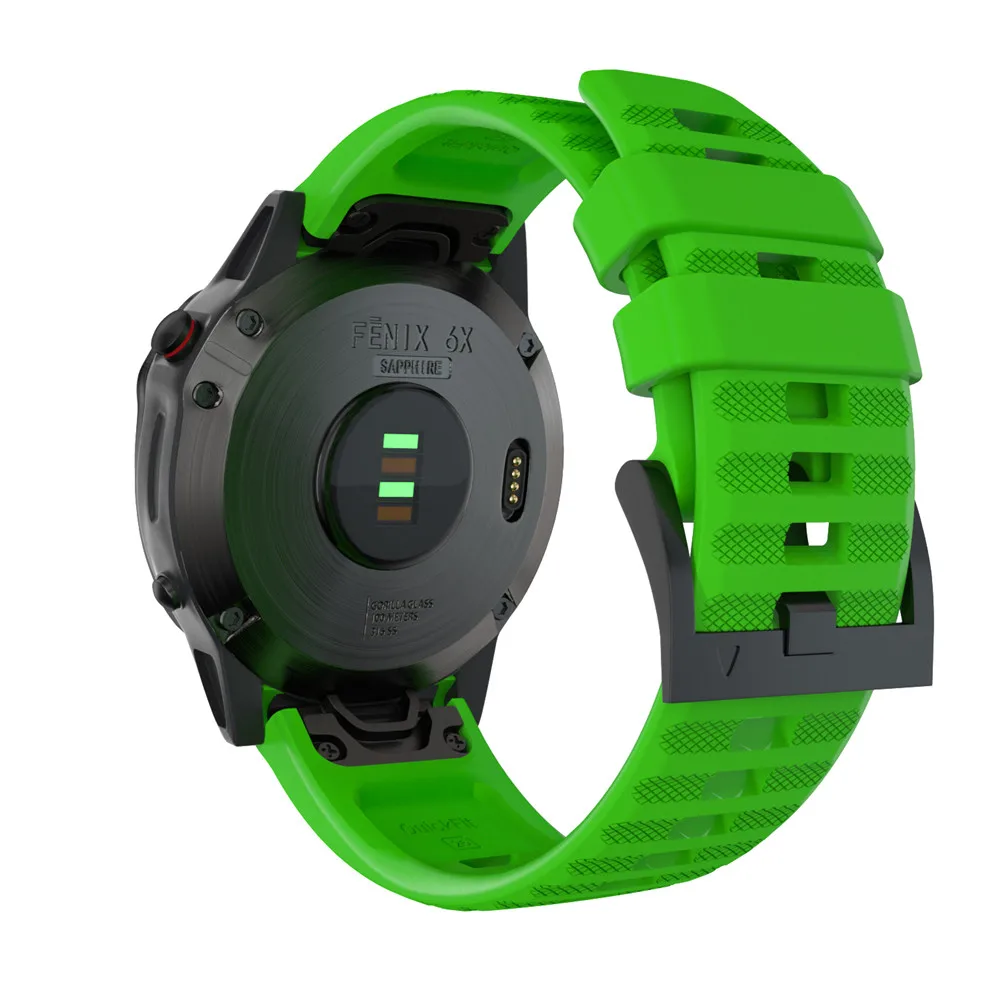 26mm Sporta Skatīties Rokas joslā Siksnu Garmin Fenix 6X 5X Plus Fenix 3 3HR GPS Smart Watchband Ātri Atbrīvot Viegli fit Aproce