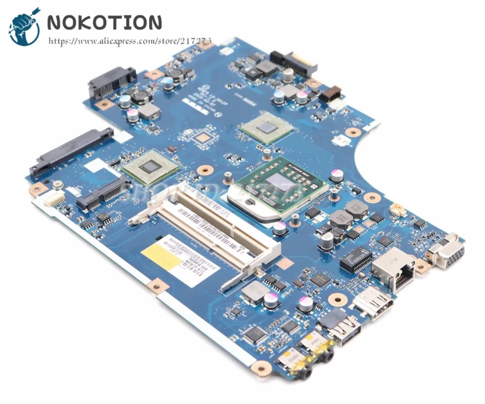 NOKOTION NEW75 LA-5912P MBNA102001 Portatīvo datoru Mātesplati Par Acer aspire 5551 Par Emachines E640 DDR3 HD4200 Bezmaksas cpu