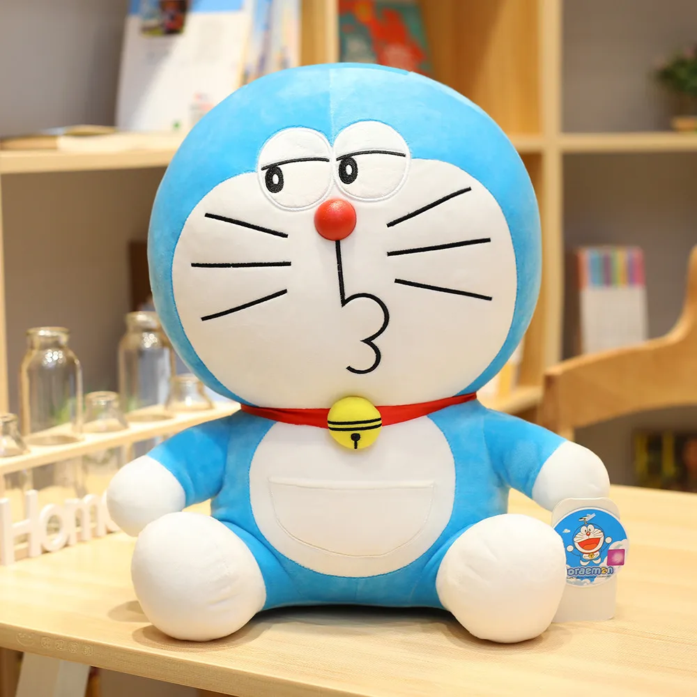 Oriģināla Karikatūra Lelle, Lelle Patiesu Doraemon Kaķis Plīša Rotaļlieta Doraemon Gultas Dāvanu Doraemon Buwa
