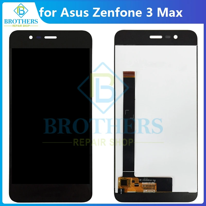 Ekrāns ASUS Zenfone Pegasus 3 ZC520TL X008D LCD ekrāns ar Rāmi, Pieskarieties Ekrānam Digitizer Montāža ASUS X008 Nomaiņa