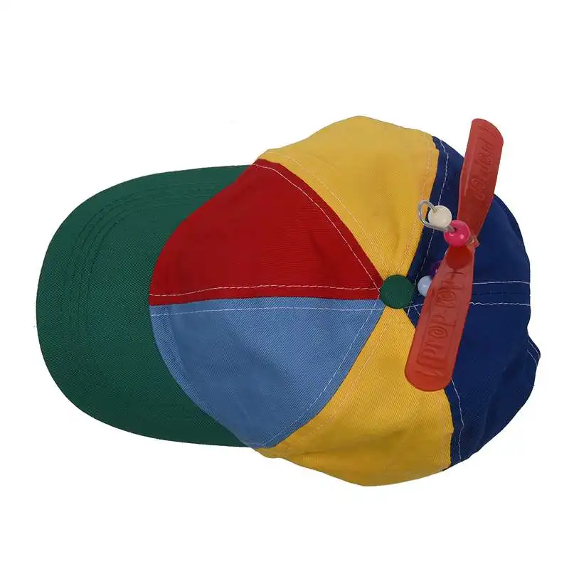 Regulējams Dzenskrūves Beanie Bumbu Klp Cepuri Multi-Krāsu Klauns Tērpa Piederums