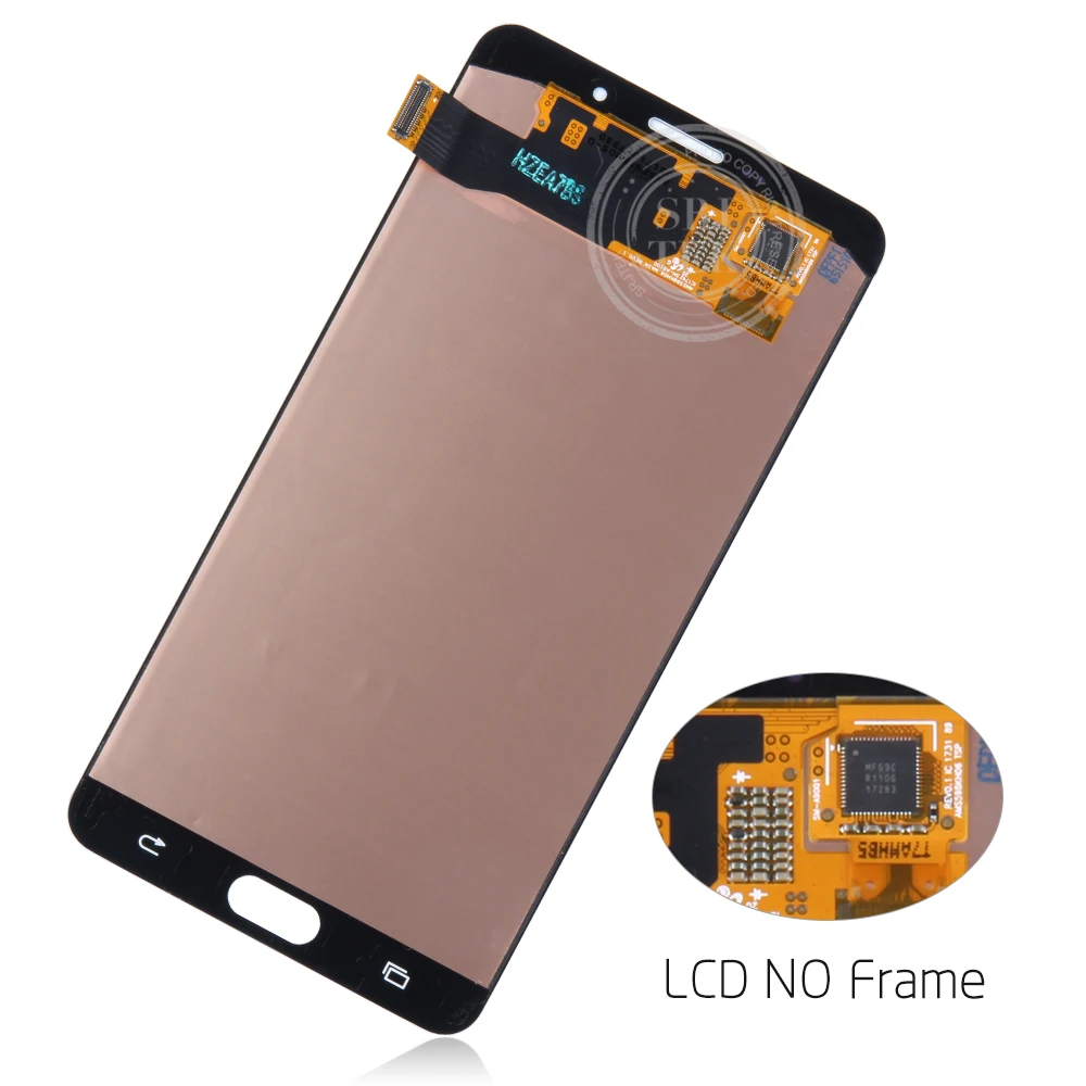 AMOLED/TFT SAMSUNG Galaxy A9 2016 Displejs, Touch Screen Digitizer Paneļu Montāža Galaxy A9 Pro A910 LCD A9100 Nomaiņa