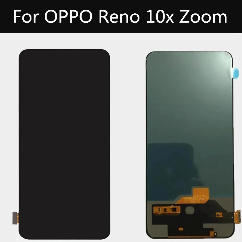 TFT LCD OPPO Reno 10x Tālummaiņu LCD Displejs, Touch Screen Digitizer Montāža Nomaiņa tālrunis 6.6