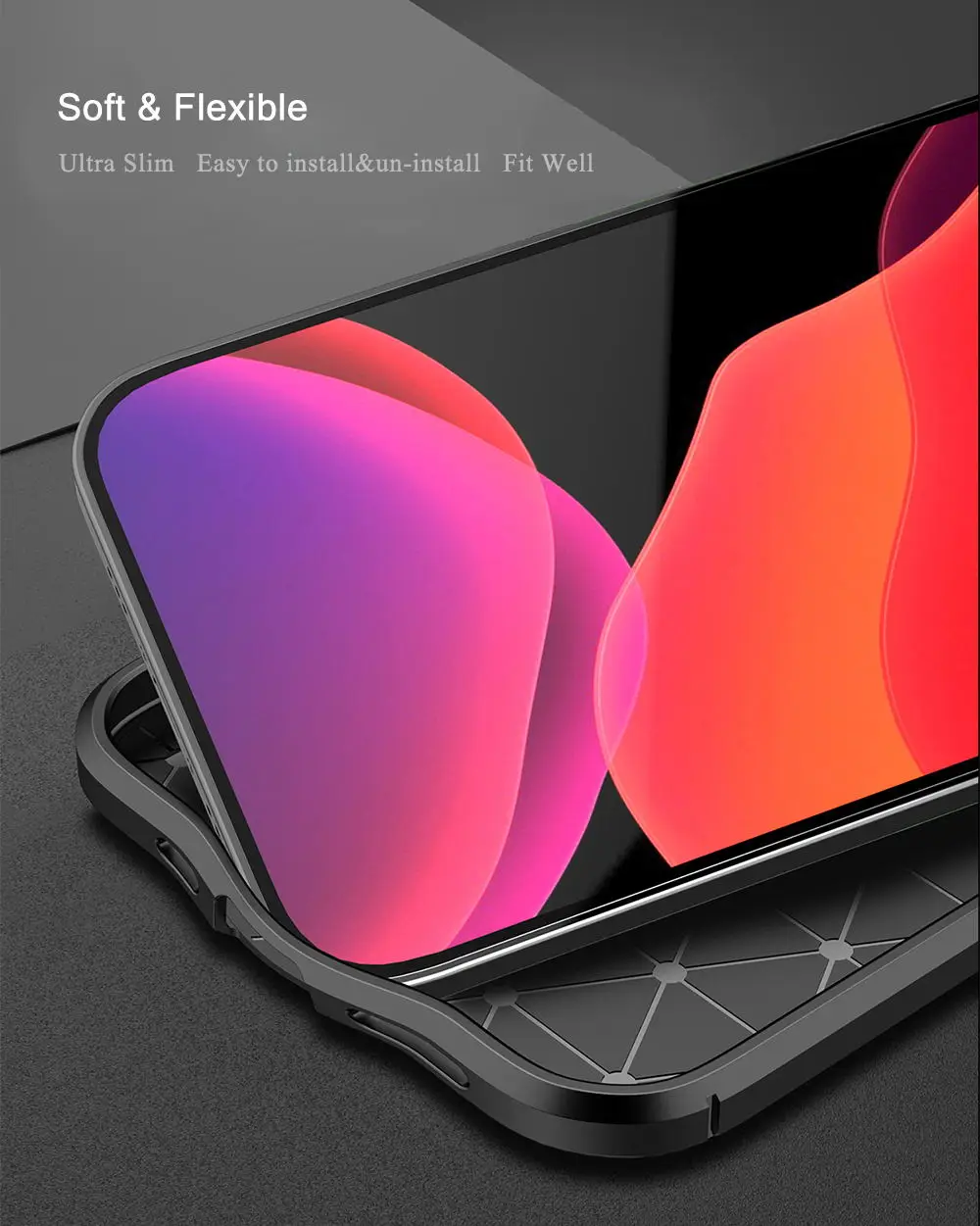 Klasisks Tālrunis Lietā Par iPhone 12 PRO MAX 11 PRO XS 6 7 8 Plus Gumijas Materiāla Graudu Ādas Izskatu Drop-Pierādījums Telefonu Gadījumā