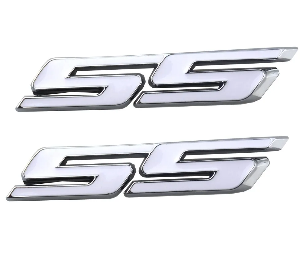 2gab SS Emblēmu ABS Uzlīme 3d Logo IMPALA, KOBALTS Camaro 2010 2011 2012 2013 2016 2017