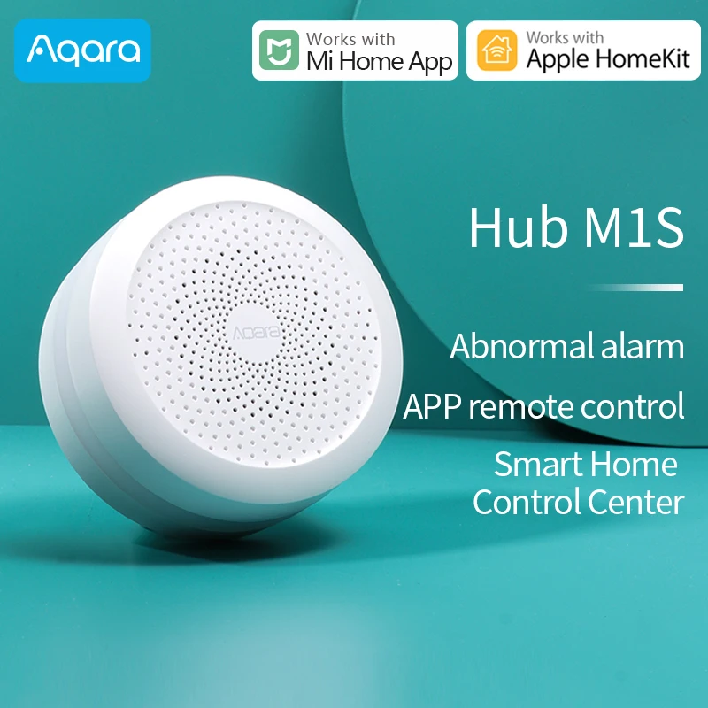 Aqara Smart Hub M1S Vārti Zigbee3.0 versiju Durvju Logu Temperatūras, Mitruma Sensoru, darbs ar Xiaomi Mi Home&Apple APP Homekit