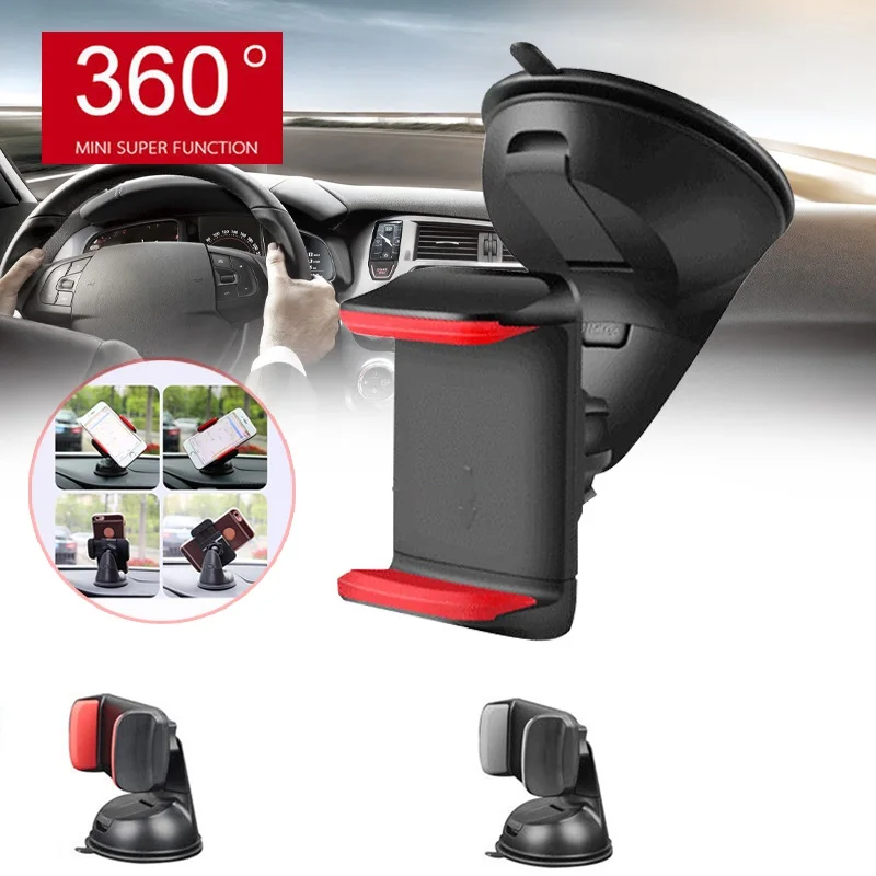 95mm Pagarināt Automašīnas Vējstikla Turētājs ir Grozāms Auto Telefona Turētājs Universālais GPS Stand Mount Support Logu Stikls Automašīnas Turētājs