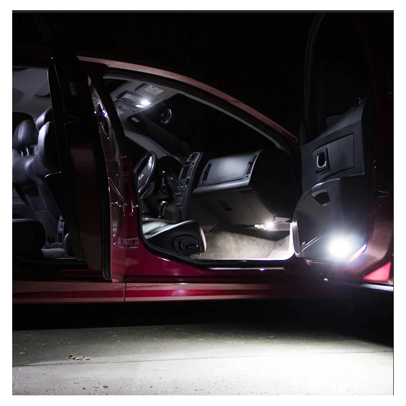 15 Sīpoli Balts Canbus Auto, LED salona Apgaismojuma Komplekts piemērots 2004. - 2009. Gadā Opel Astra H Karti Dome Kravas Iedomība Spogulis Gaismas