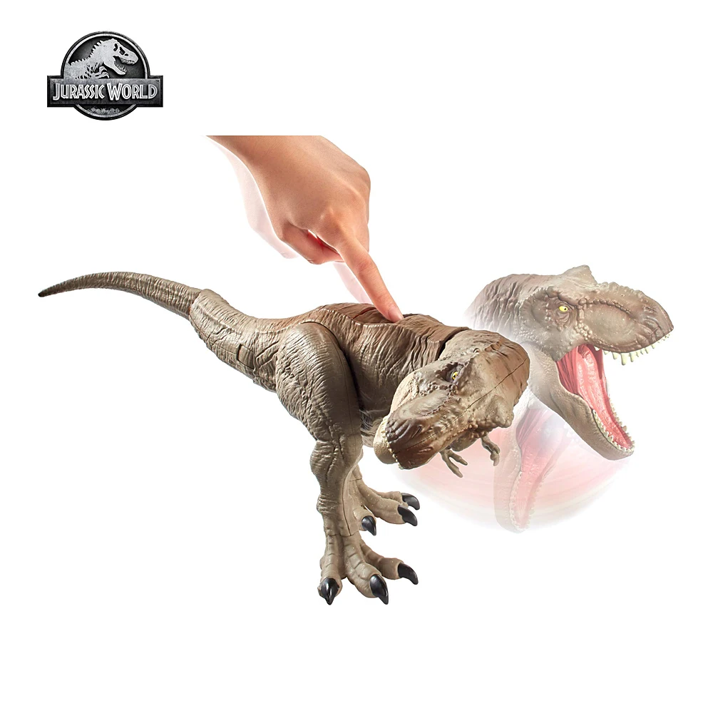 Jurassic Pasaules Tyrannosaurus Rex Bite & Cīņa Mežonīgs Dinozauru Kaujas Rotaļlietas Populārs Bērnu Rotaļu Ziemassvētku Dāvanu GCT91