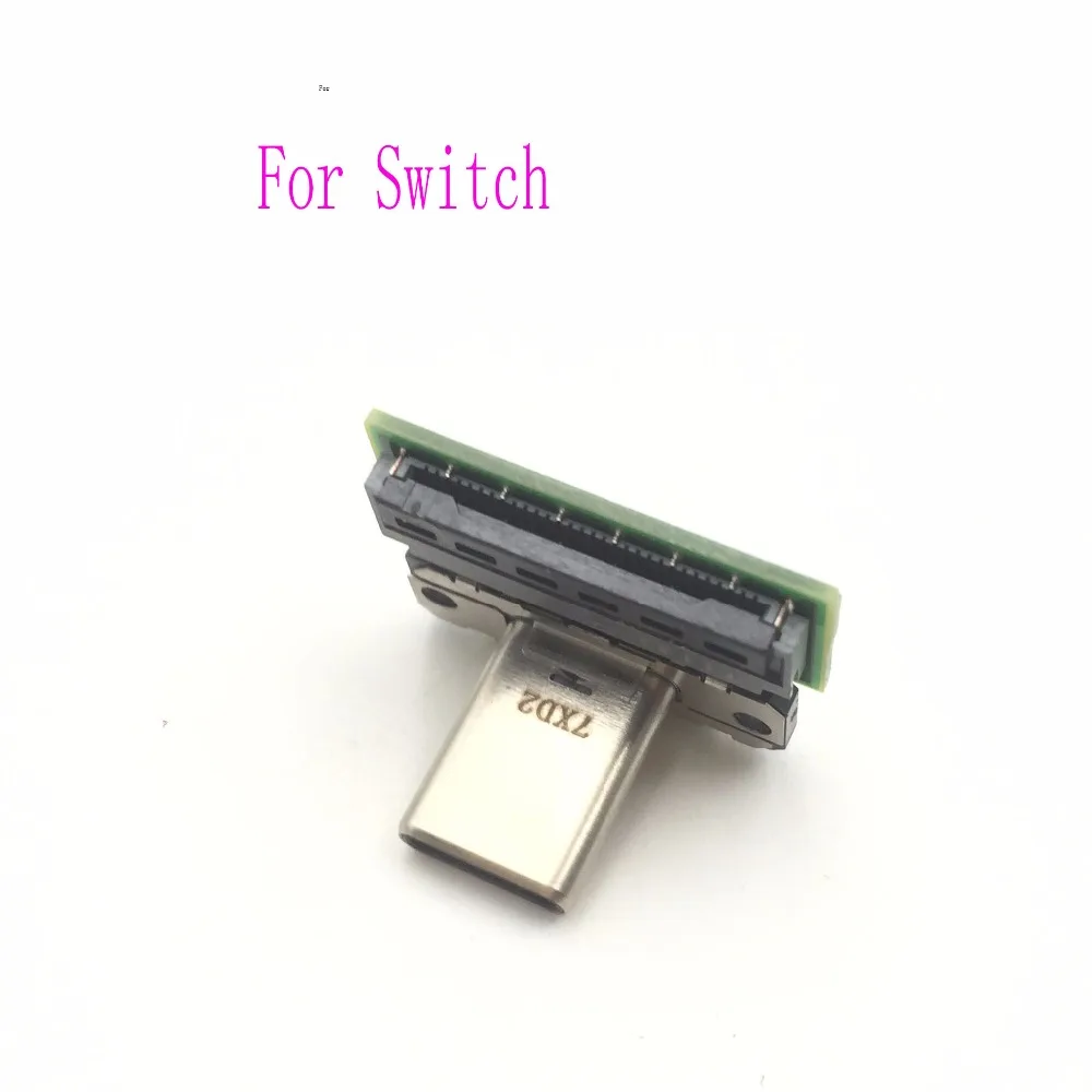 Izmantot 6PCS Nomaiņa Doks Pamatnes Tips-C HDMI -saderīgam Converter Ligzda Nintendo Slēdzis Charing Docking
