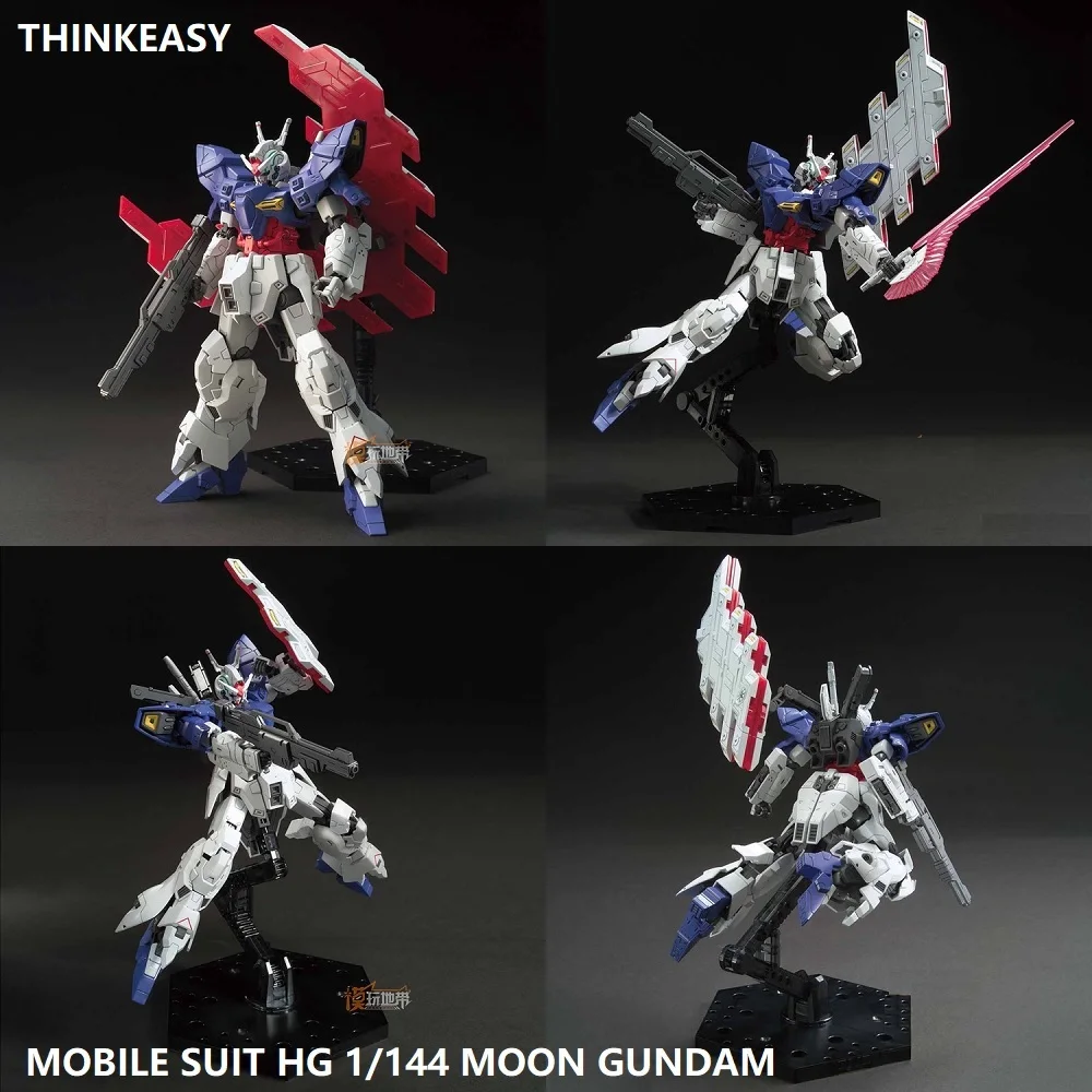 BANDAI SĀKOTNĒJĀ MĒNESS Gundam Modelis HG 1/144 Jegan SKA-123X-X Delta Bruņas Unchained Mobile Suit Bērniem Rotaļlietas