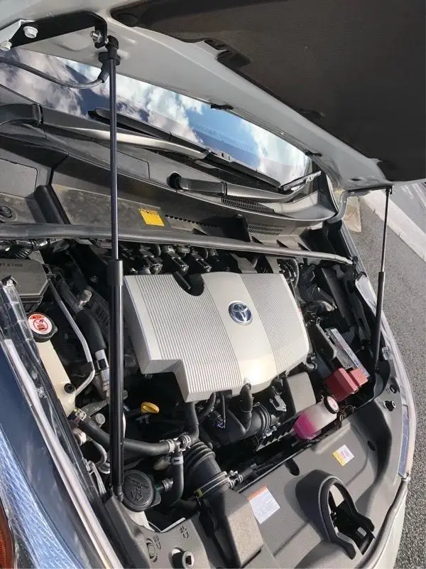 Toyota Prius (XW50)-2020 Divas Puses Auto Priekšējā Pārsega Sunīti Mainīt Gāzes Statnes Lifts Atbalstu Triecienu Slāpētājs
