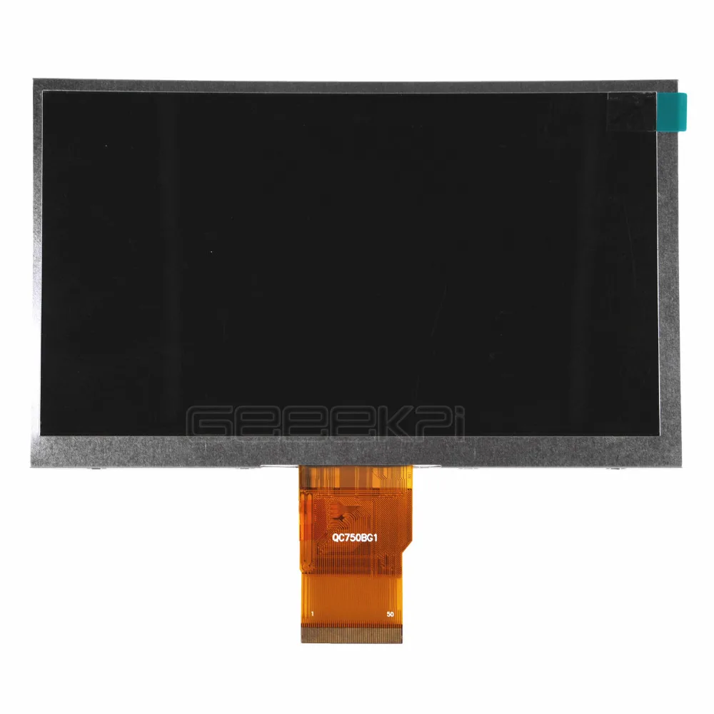 GeeekPi 7 Collu 1024*600 TFT LCD Ekrāns + Vadītāja Valdes HDMI VGA 2AV Aveņu Pi 4 B / 3 / 2 Modelis B / PC Windows