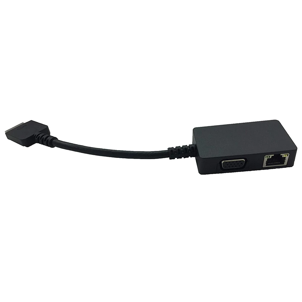 Tīkla karte ethernet adapteris Lenovo ThinkPad OneLink+VGA RJ45 tīkla adaptera kabelis